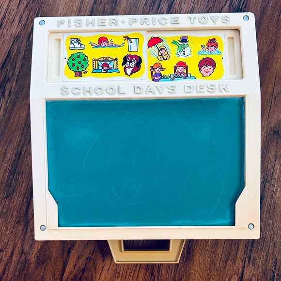 Vintage 1972 Fisher-Price School Days Desk - Picture 4 of 16